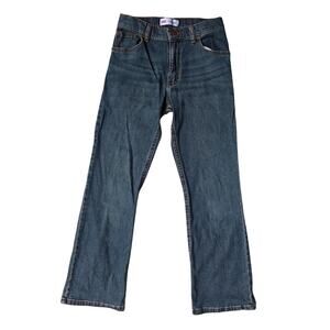 Wrangler Boys Jeans 14 Slim Classic Bootcut Blue Denim Western Cowboy